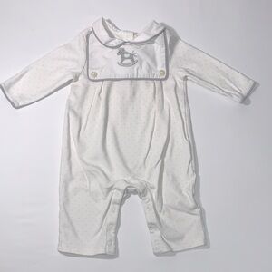 Janie and Jack Rocking Horse One Piece Size 0-3 Months